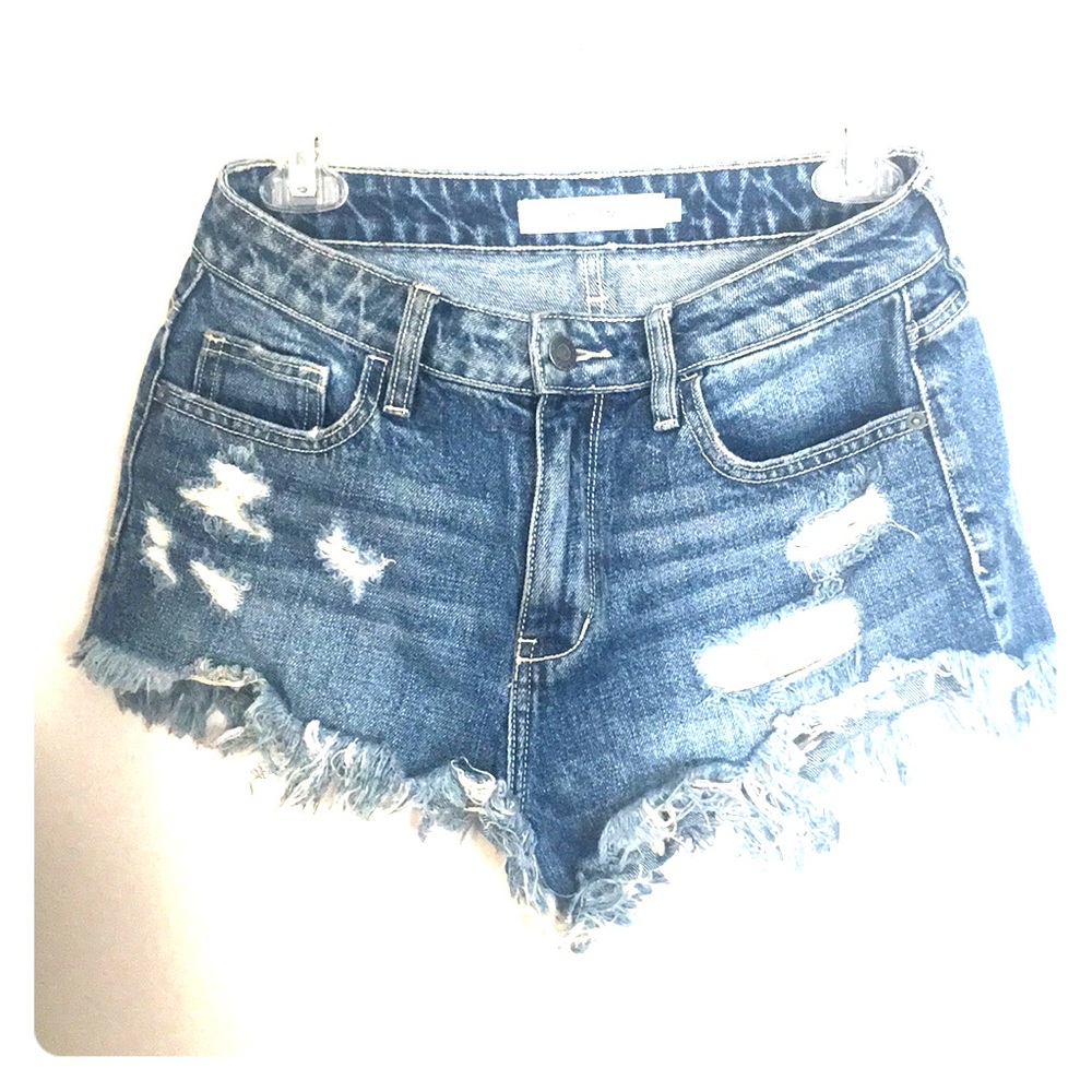 High waisted Jean Shorts